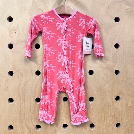 Coral + Pink Bamboo Zippy