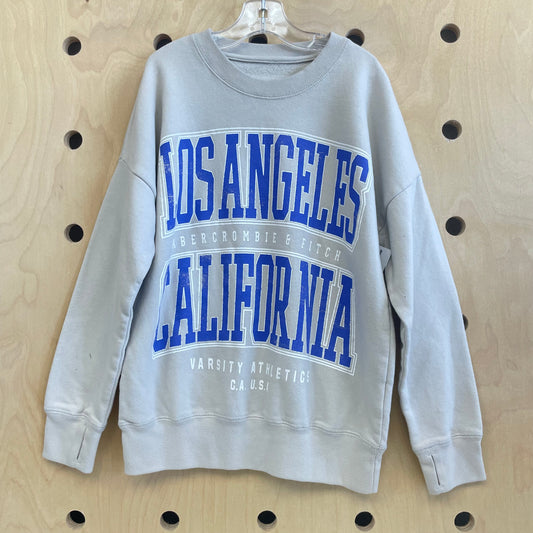 Beige LA Logo Pullover