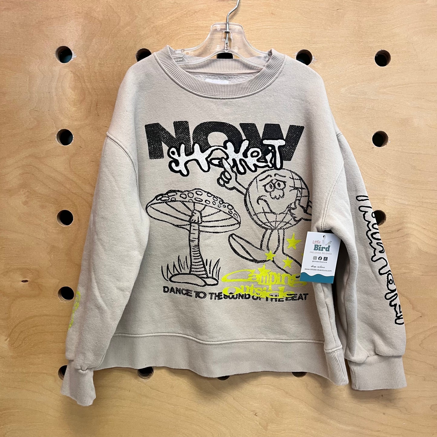 Tan 'Dance To The Sound' Crewneck
