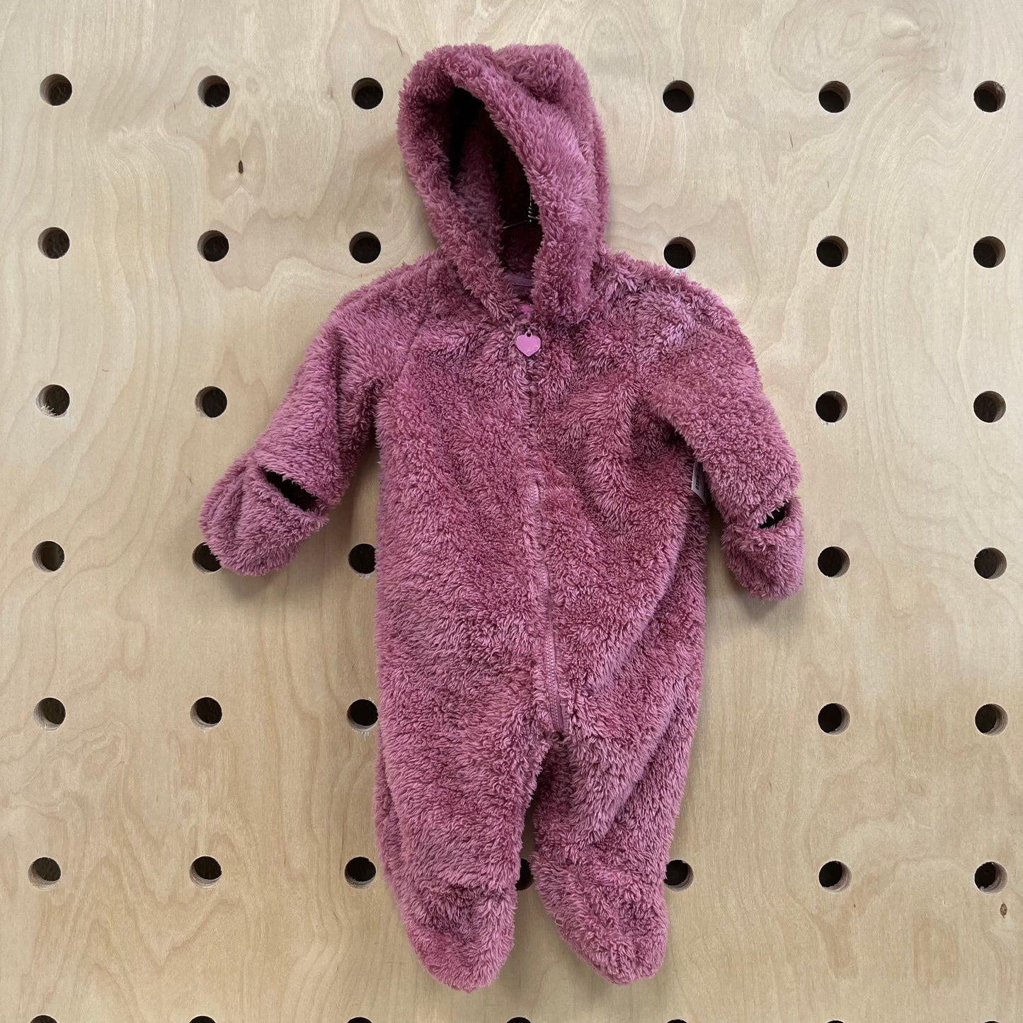 Mauve Fuzzy Bunting