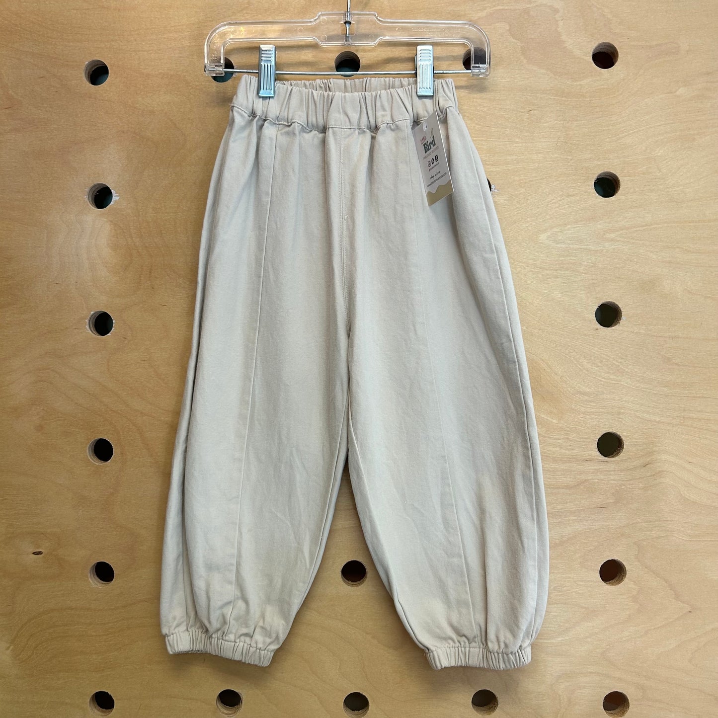 Pull On Khaki Joggers