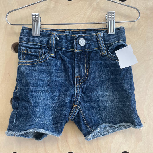 Dark Wash Cutoff Shorts