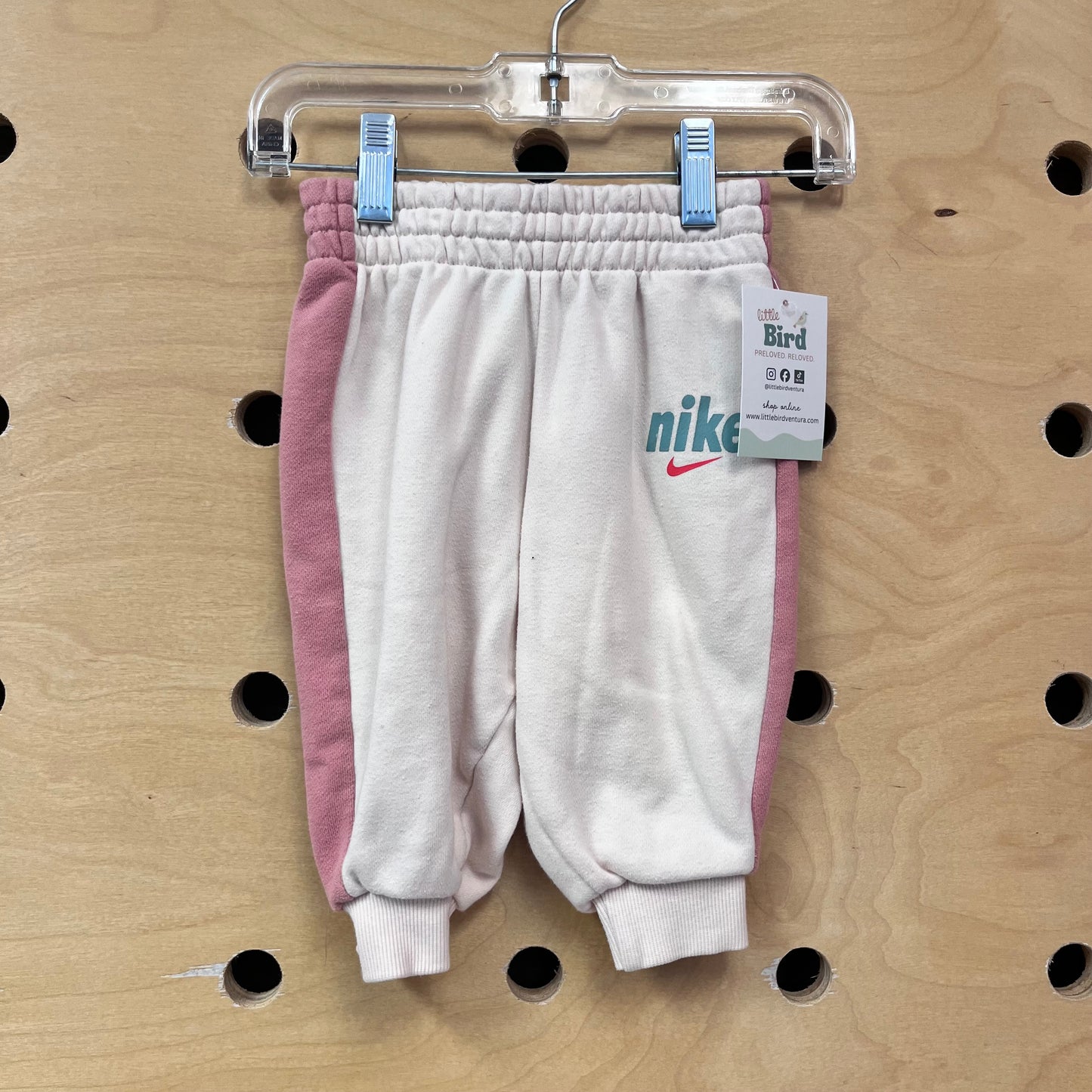 Pink Logo Joggers