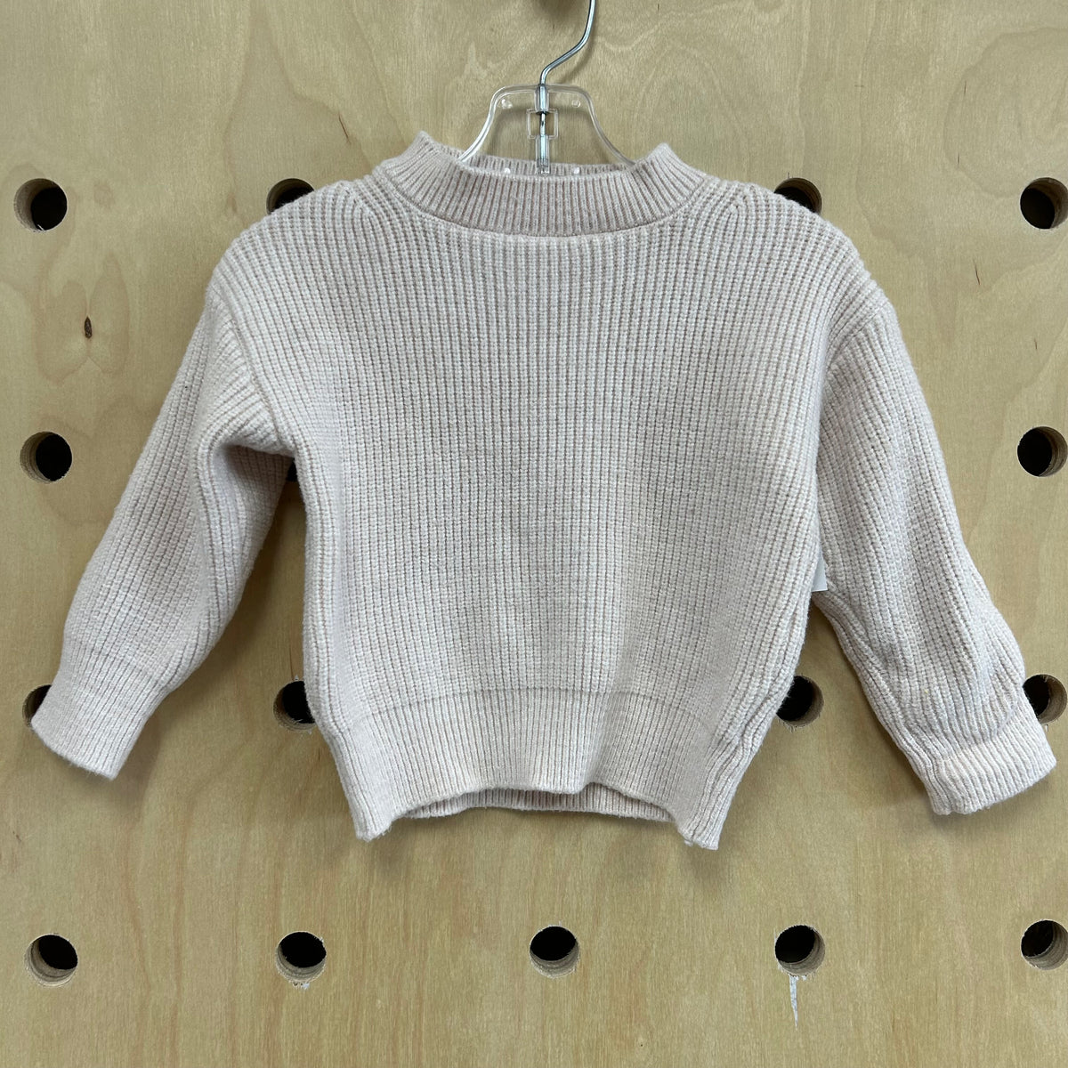 Baby Pink Knit Sweater