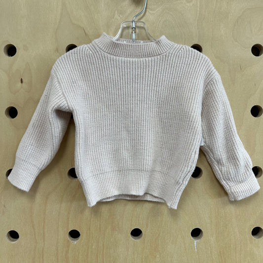 Baby Pink Knit Sweater
