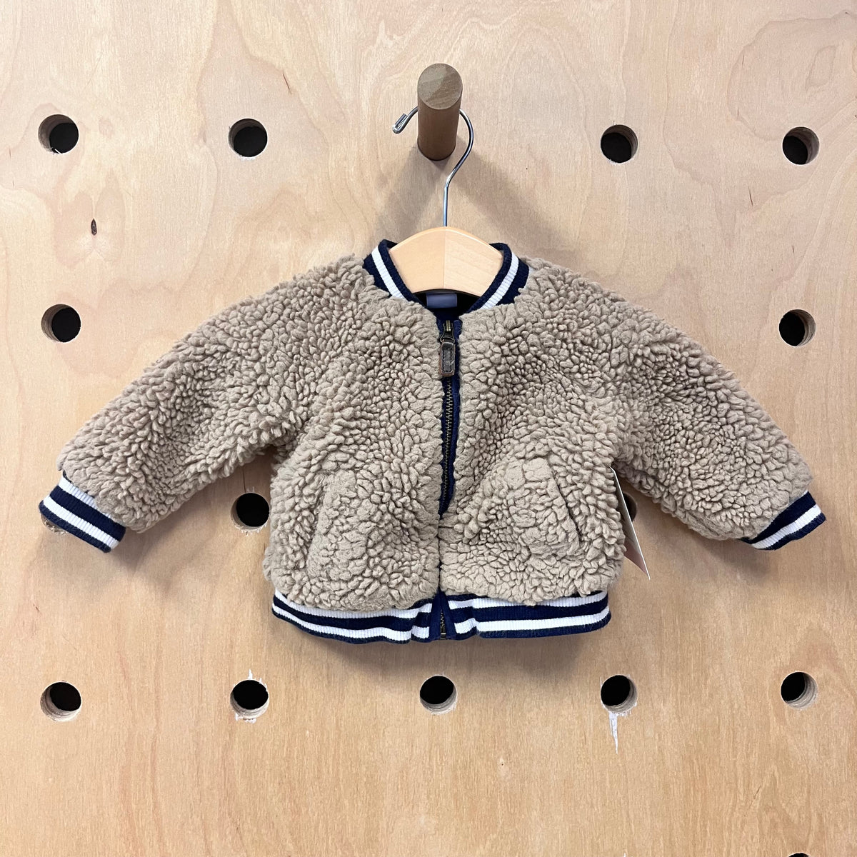 Brown Sherpa Jacket