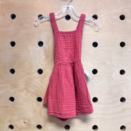 Brick Gauze Pocket Romper
