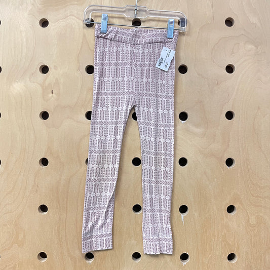 Pink + Lavender Bamboo Leggings