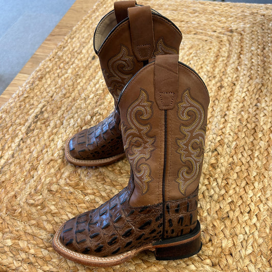 Brown Horsepower Gator Boots