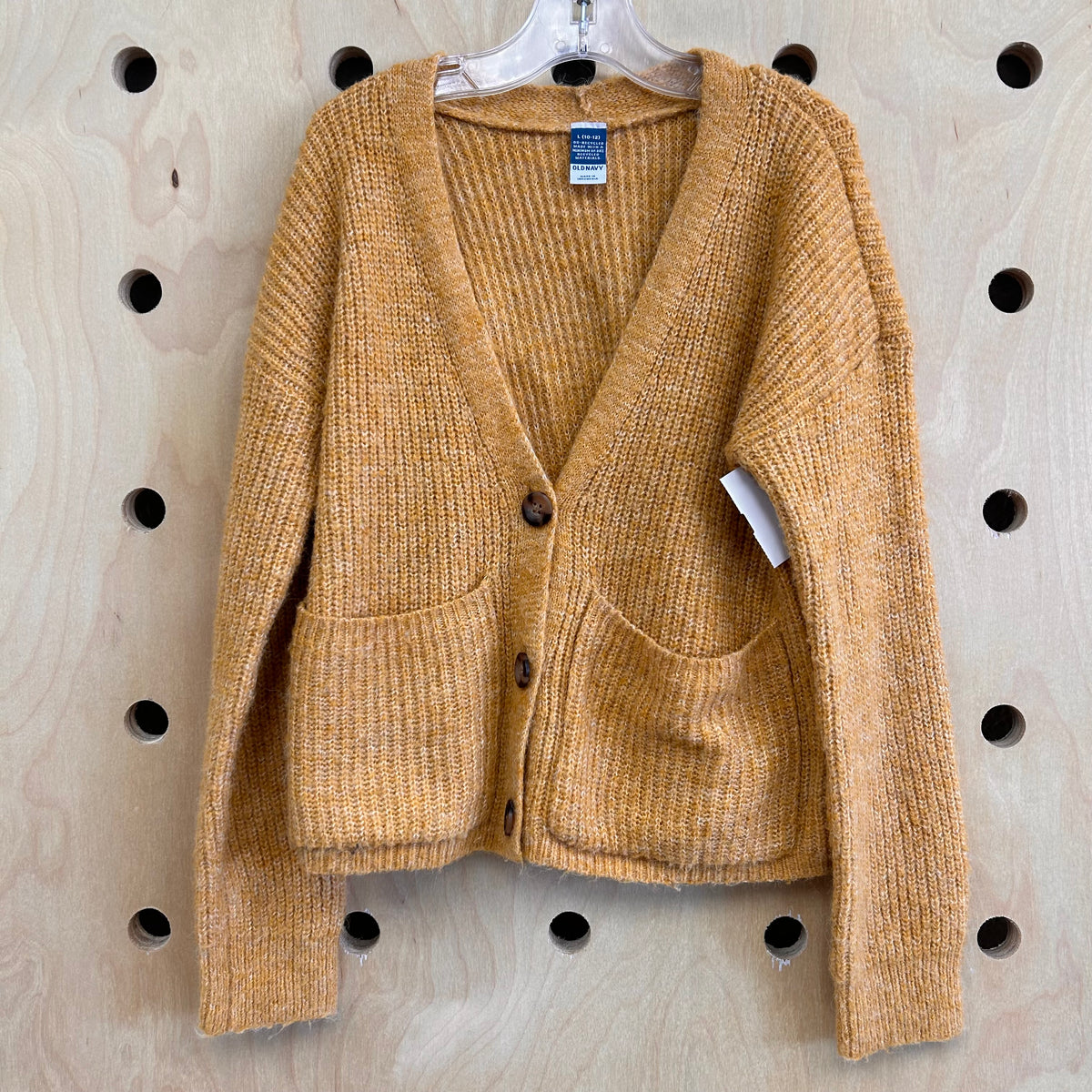 Mustard Knit Cardigan