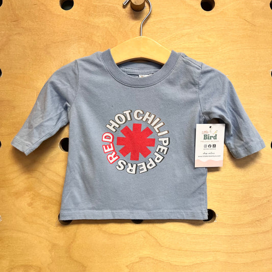 Blue LS Band Tee
