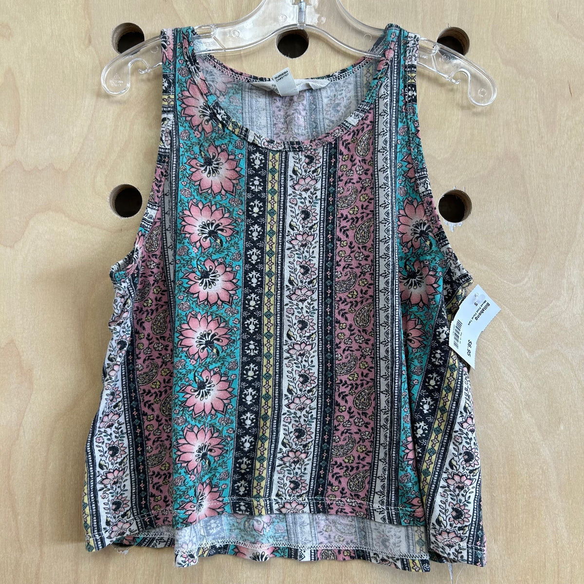 Mixed Print Floral Tank