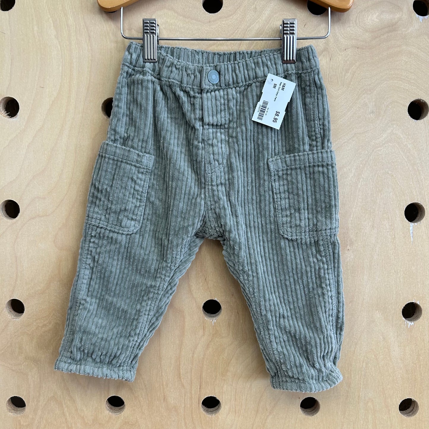 Sage Cord Cargo Pants