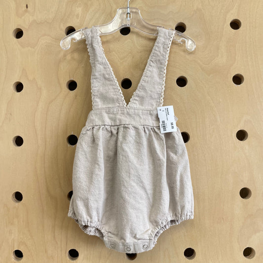 Sand Linen Bubble Jumper