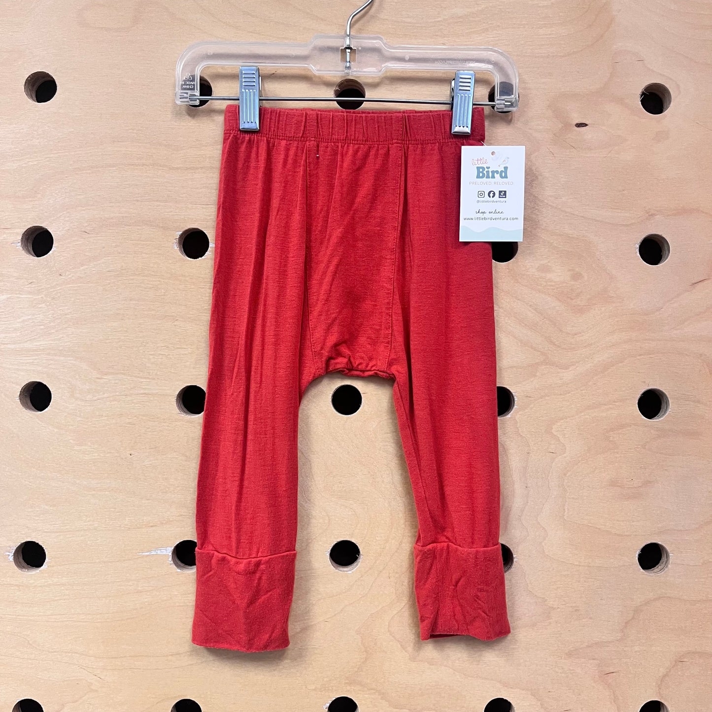 Orange Modal Pants