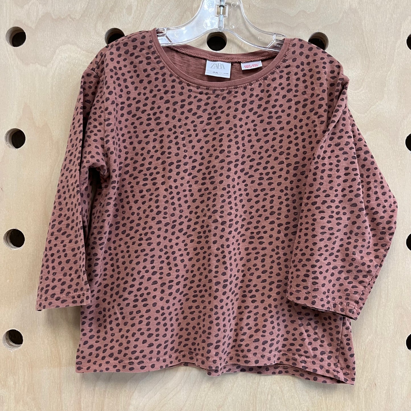 Brown Polka Dot Tee