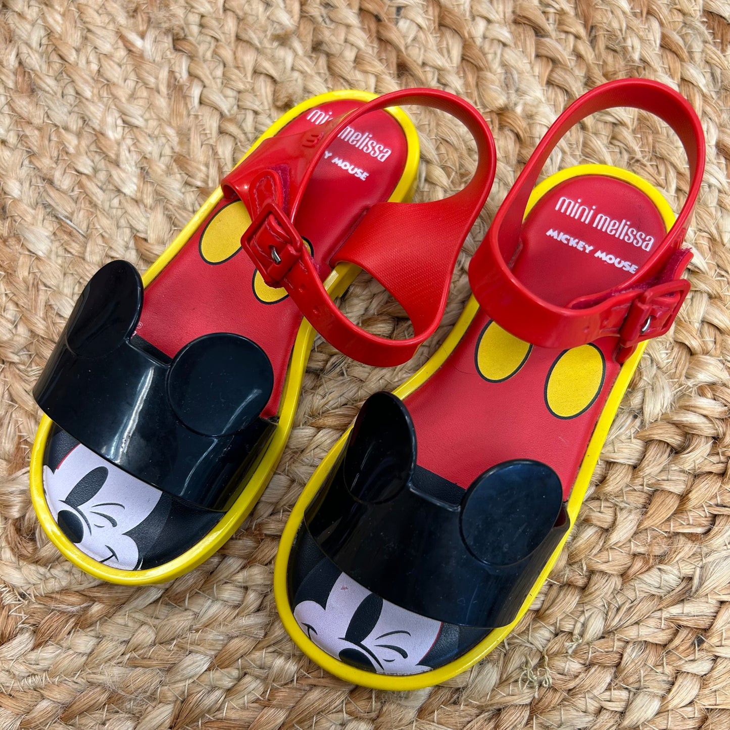 Mickey Jelly Sandals