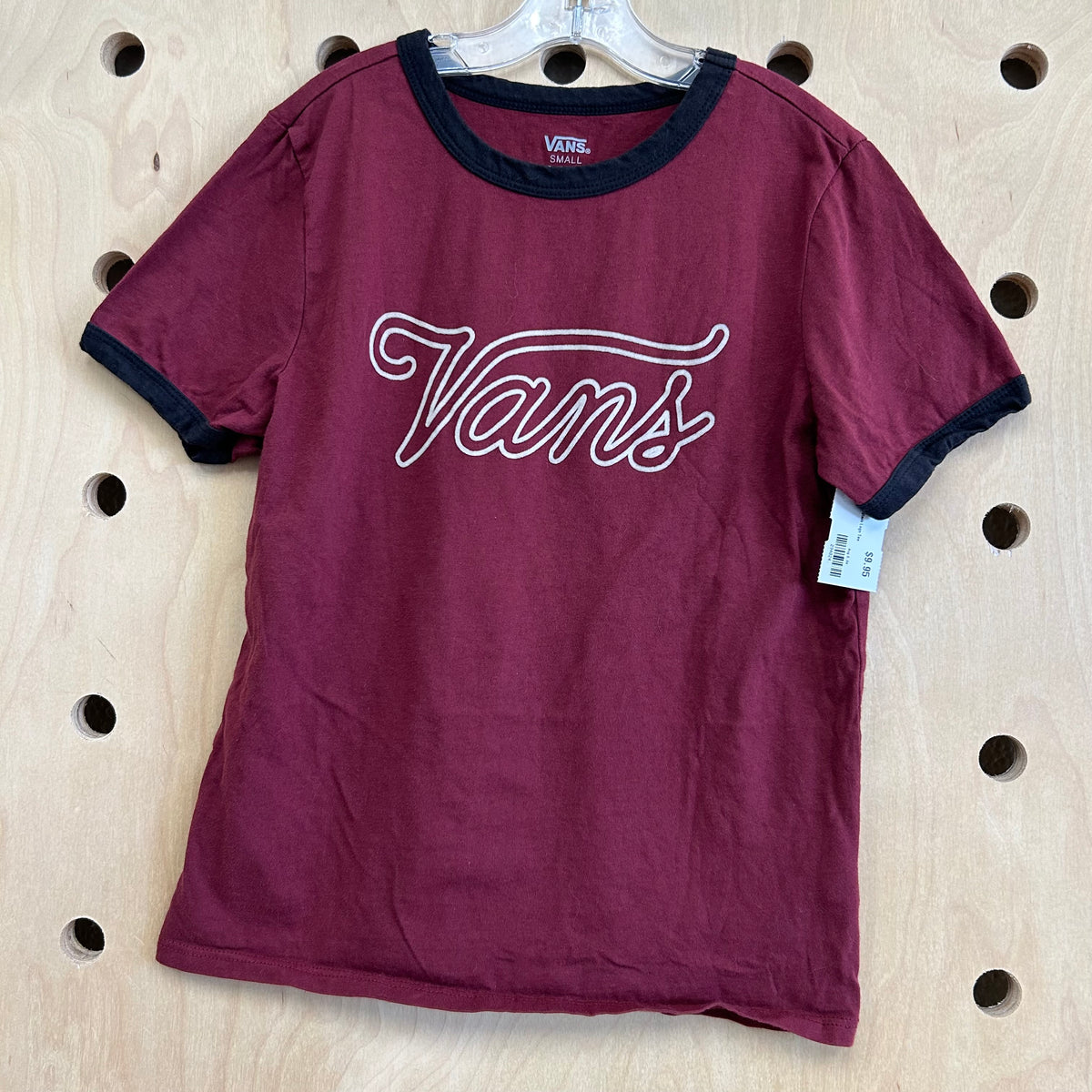 Burgundy & Black Logo Tee