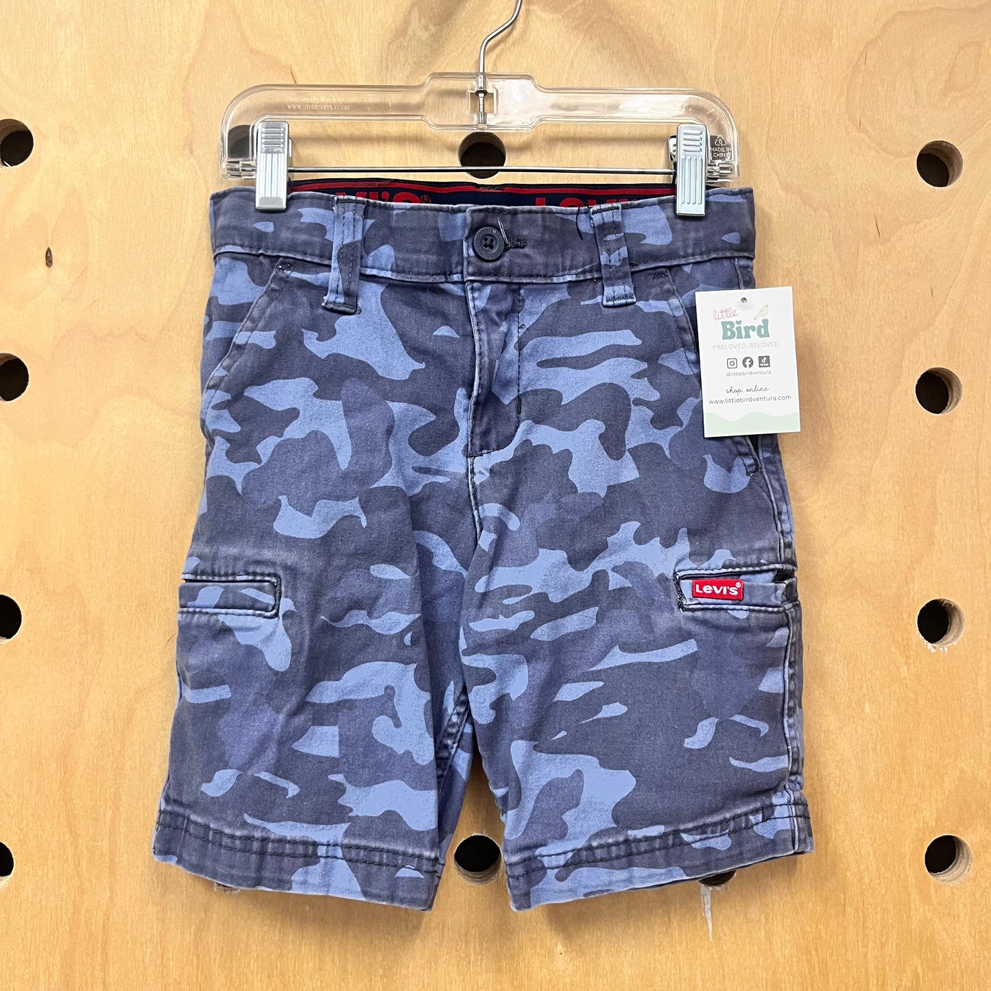Blue Camo Shorts