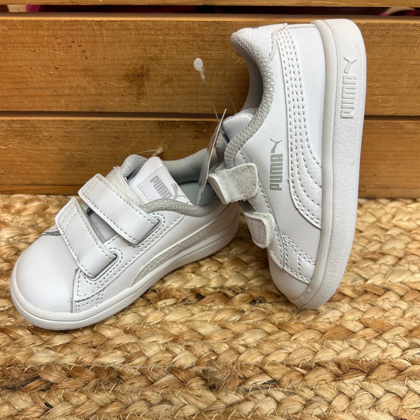 White Soft Foam Sneakers NEW!