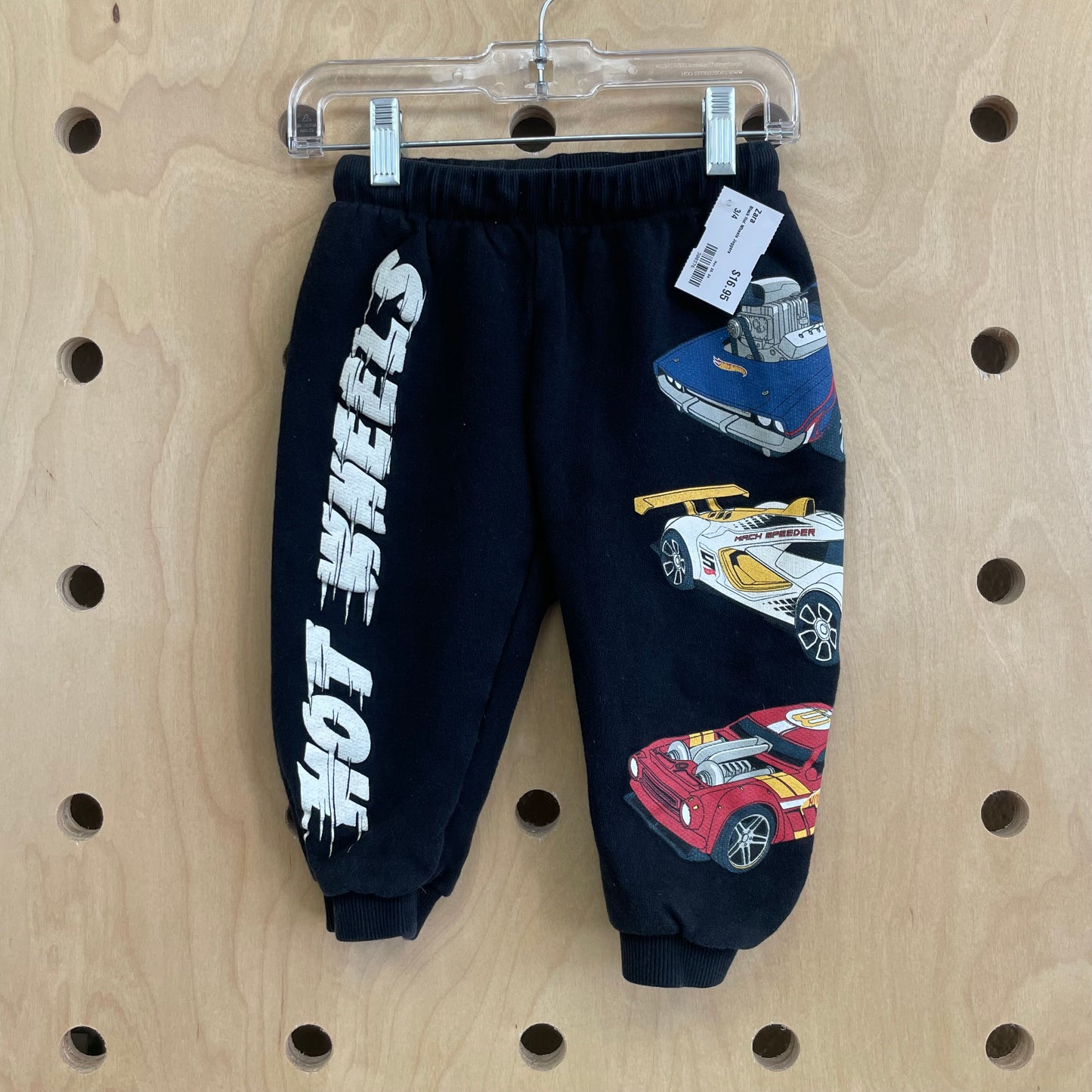 Black Hot Wheels Joggers