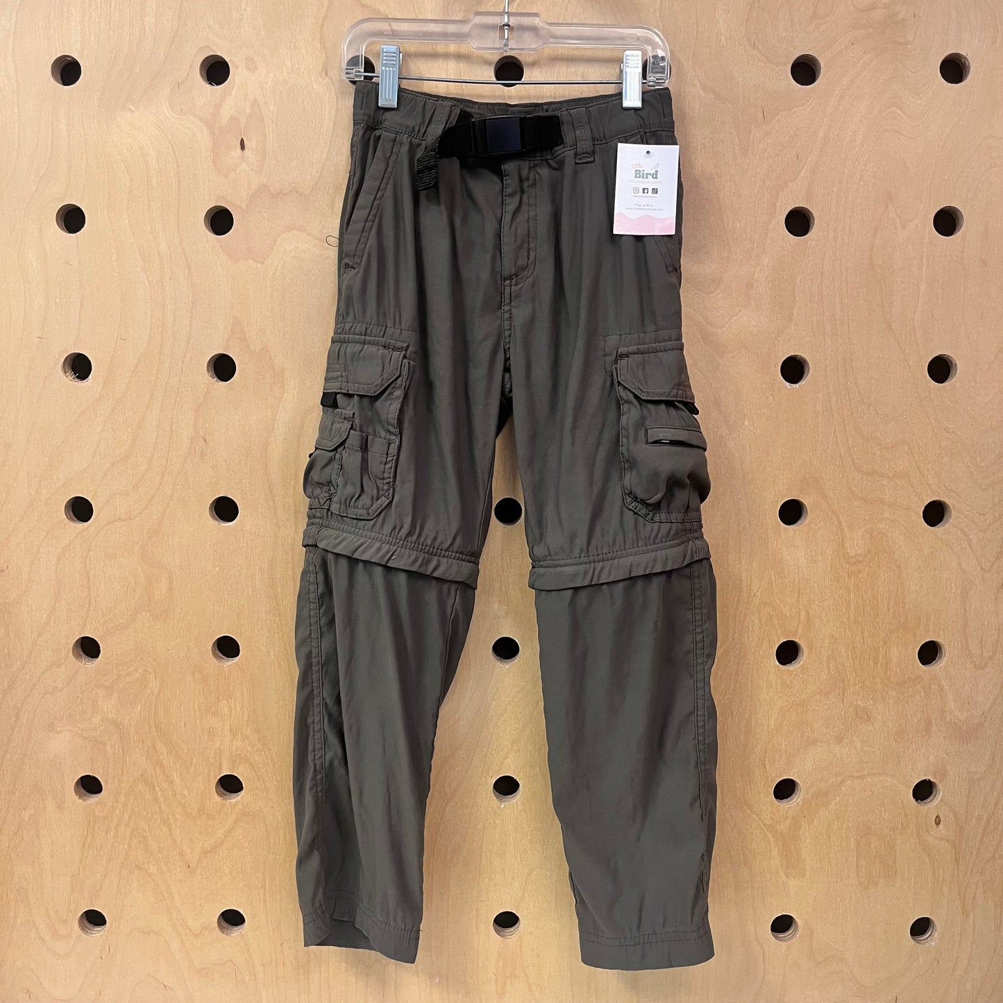Olive Quick Dry Convertible Pants