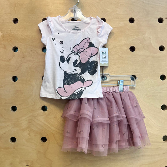 Pink Minnie Tulle Outfit