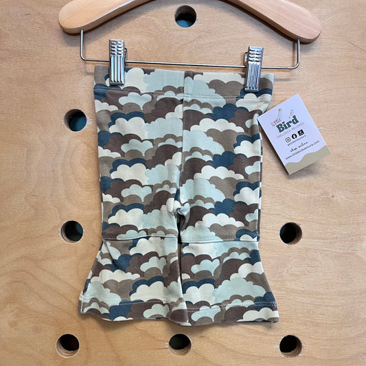Organic Blue/Browns Flare Leggings