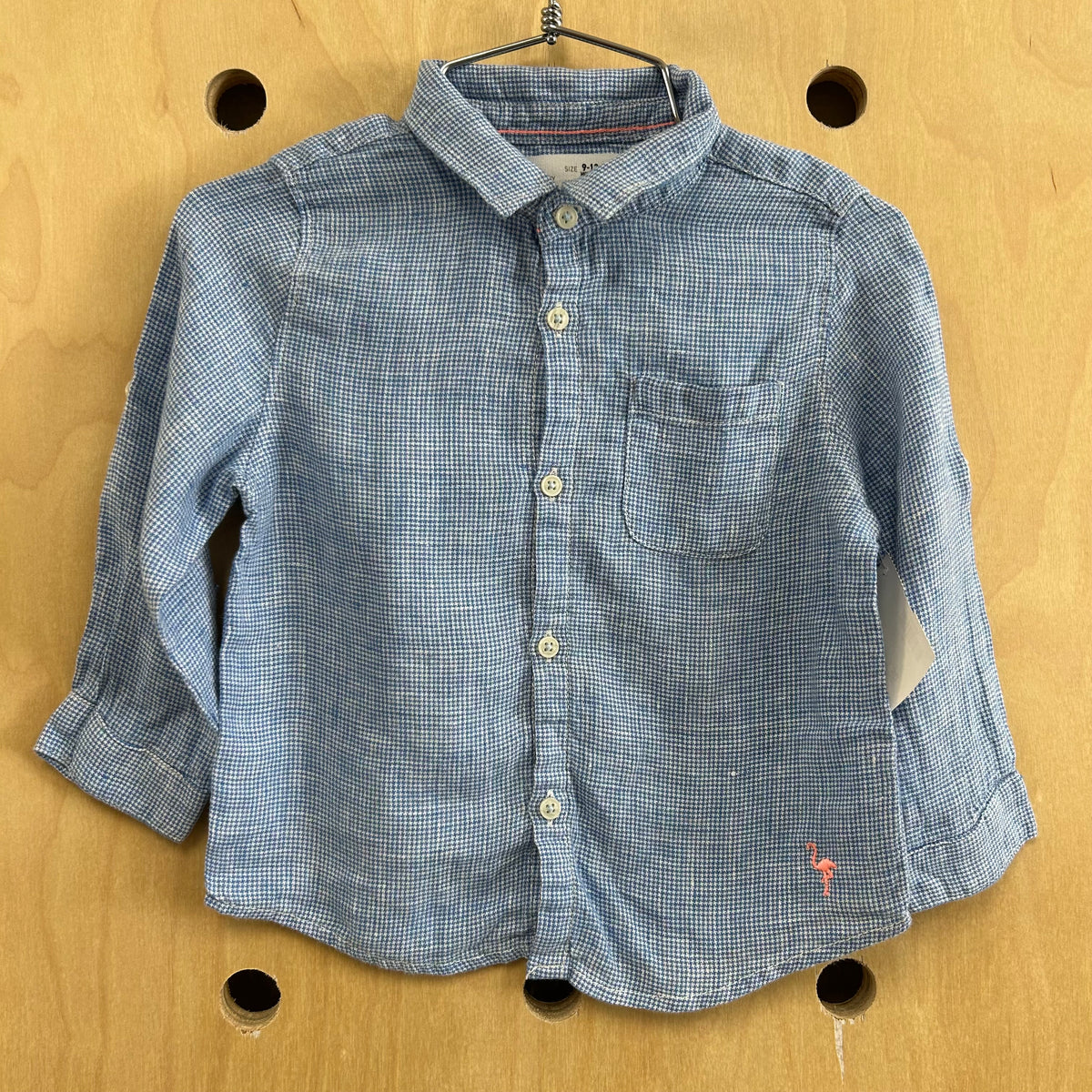 Blue Gingham Shirt