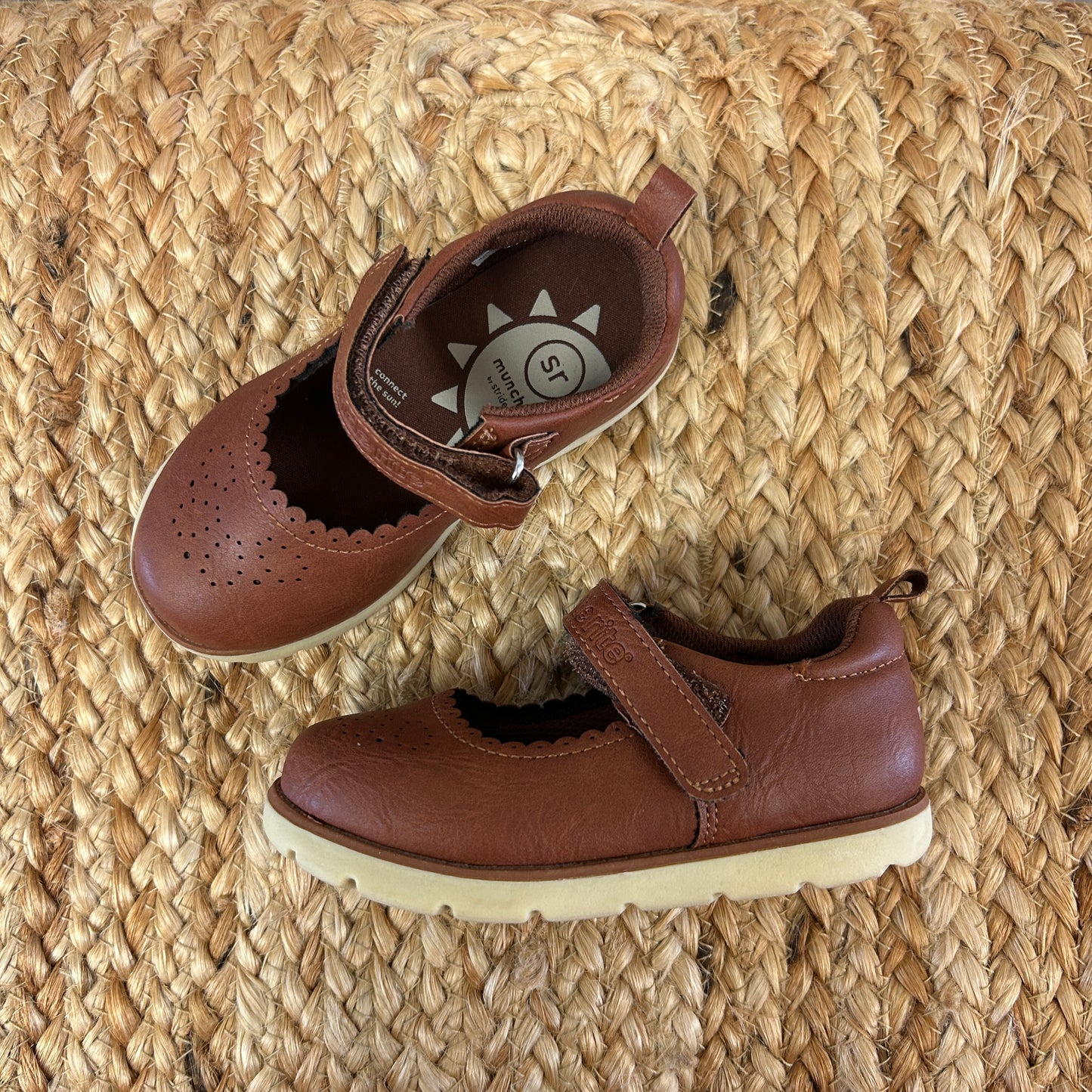 Brown 'Munchkin' Mary-Janes