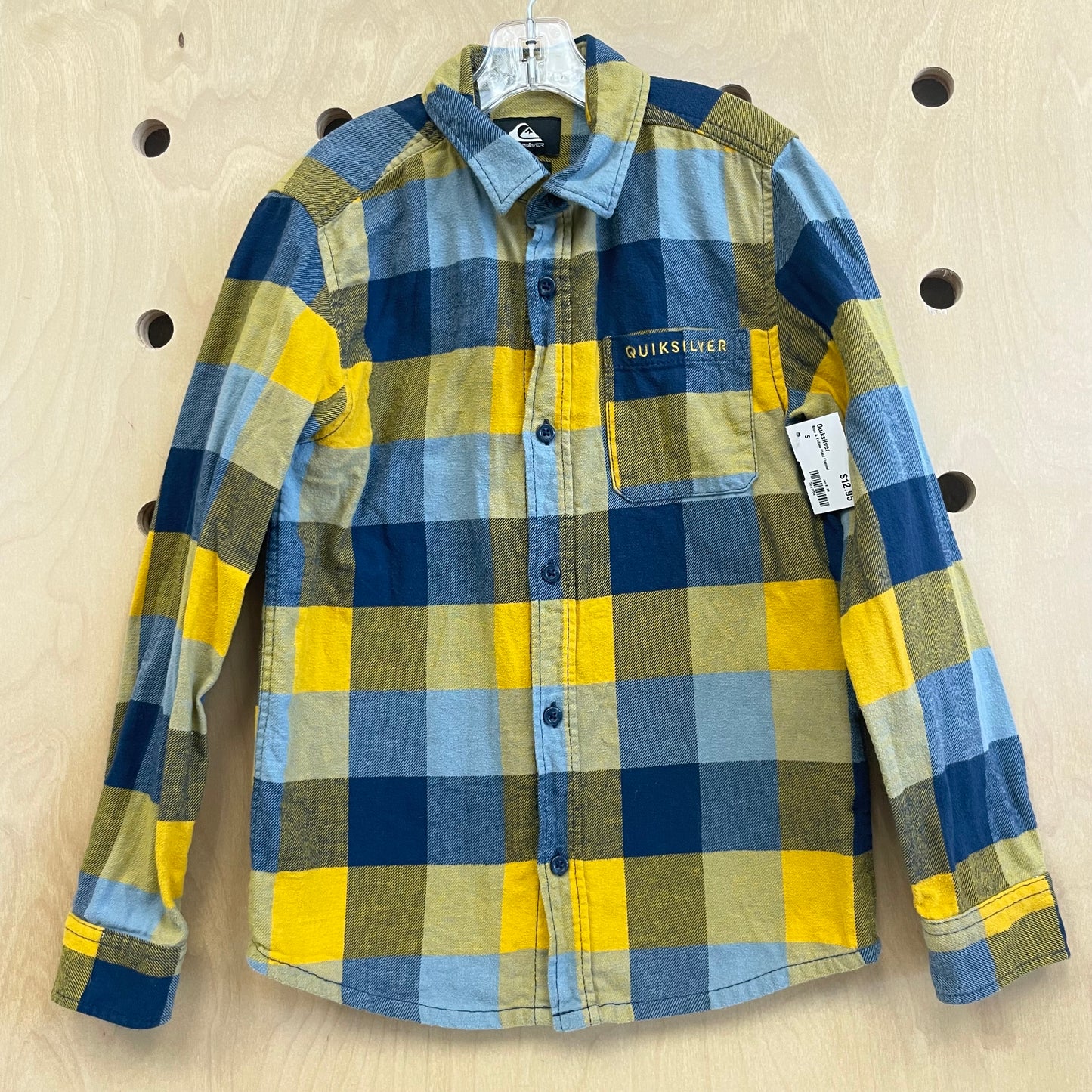 Blue & Yellow Plaid Flannel