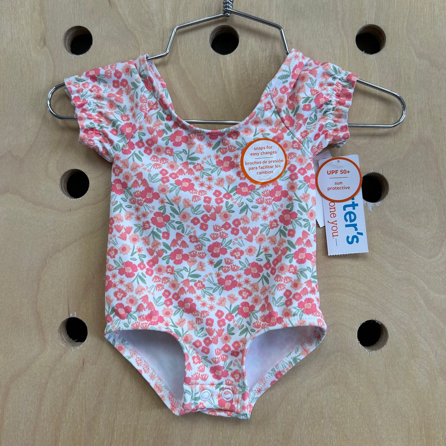 Pink Floral Swimsuit NEW!