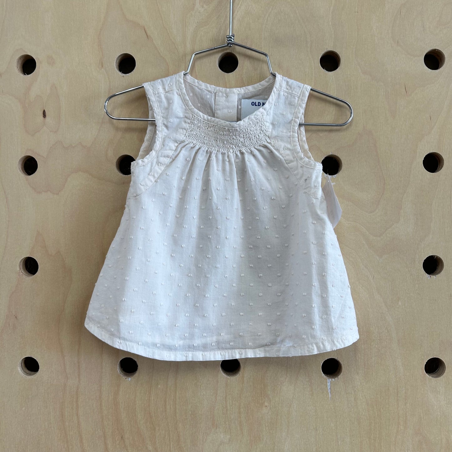 White Knobby Tank