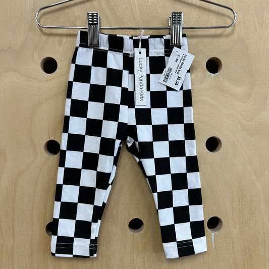 B+W Checker Leggings NEW!