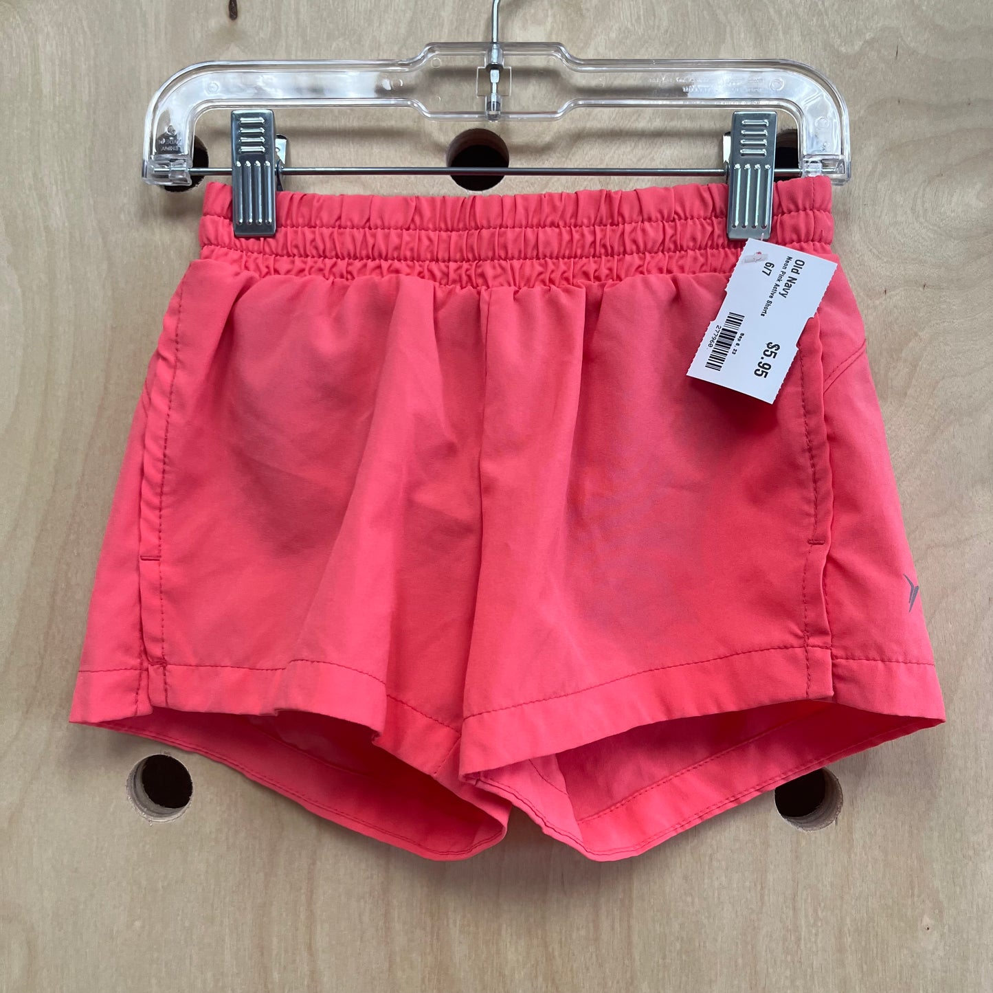 Neon Pink Active Shorts