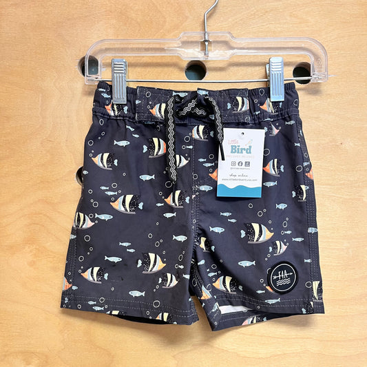 Black Fish Board Shorts