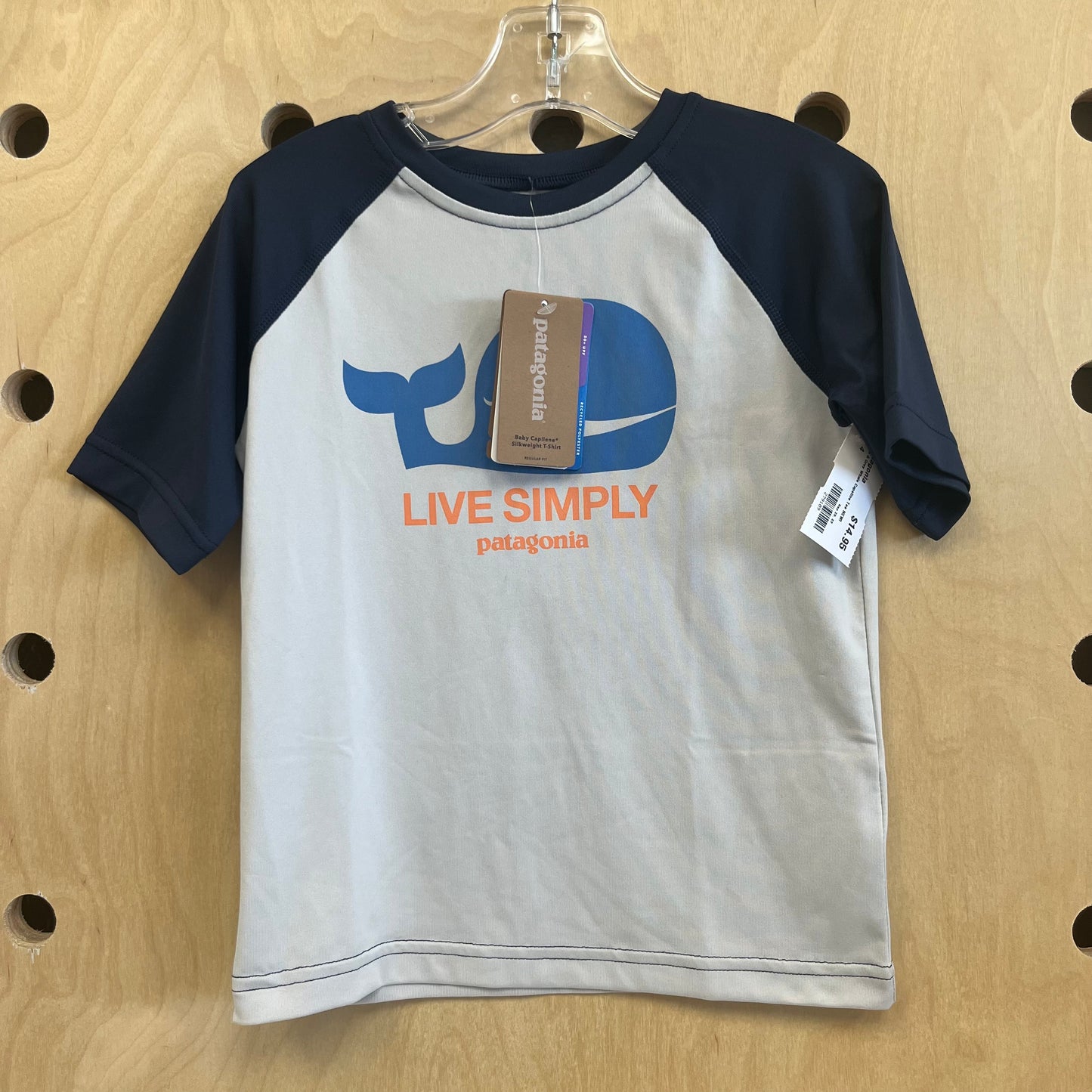 Blue & Grey Whale Capeline Tee NEW!