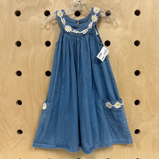 Denim Daisy Dress