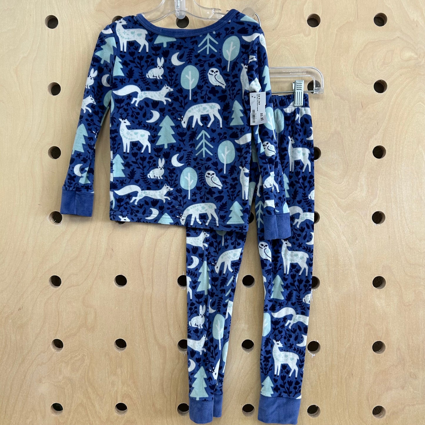 Soft Blue Woodland Pajamas