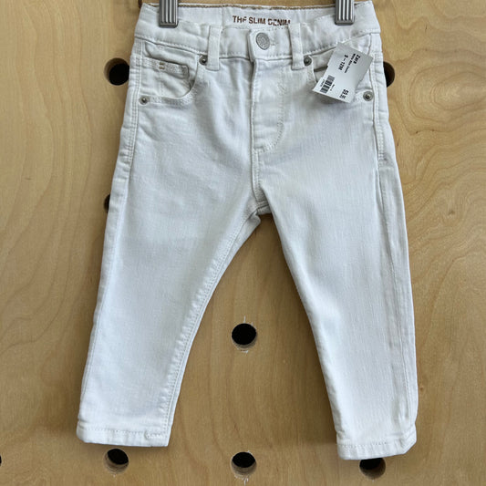White Slim Denim