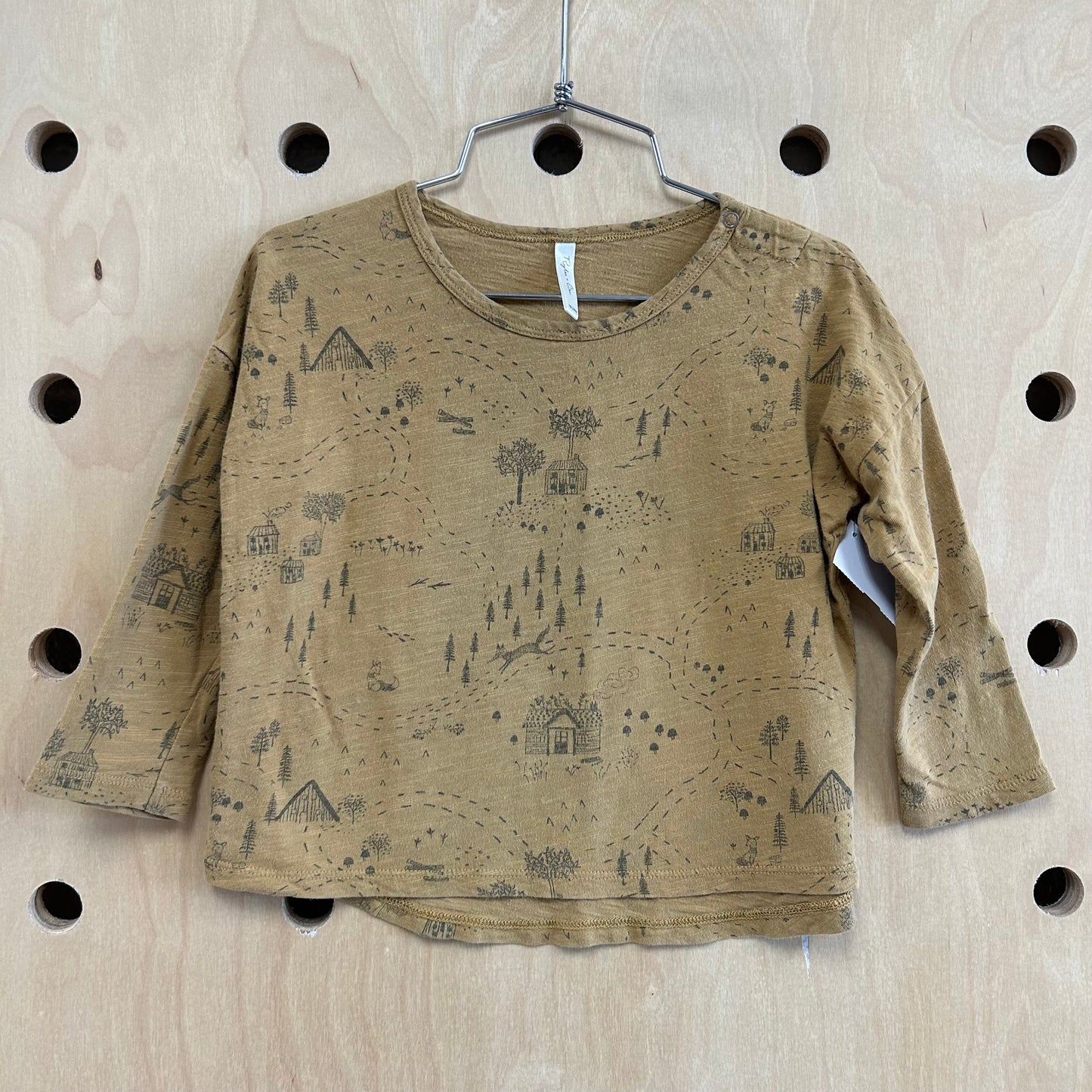 Mustard Forest Cabins LS Tee
