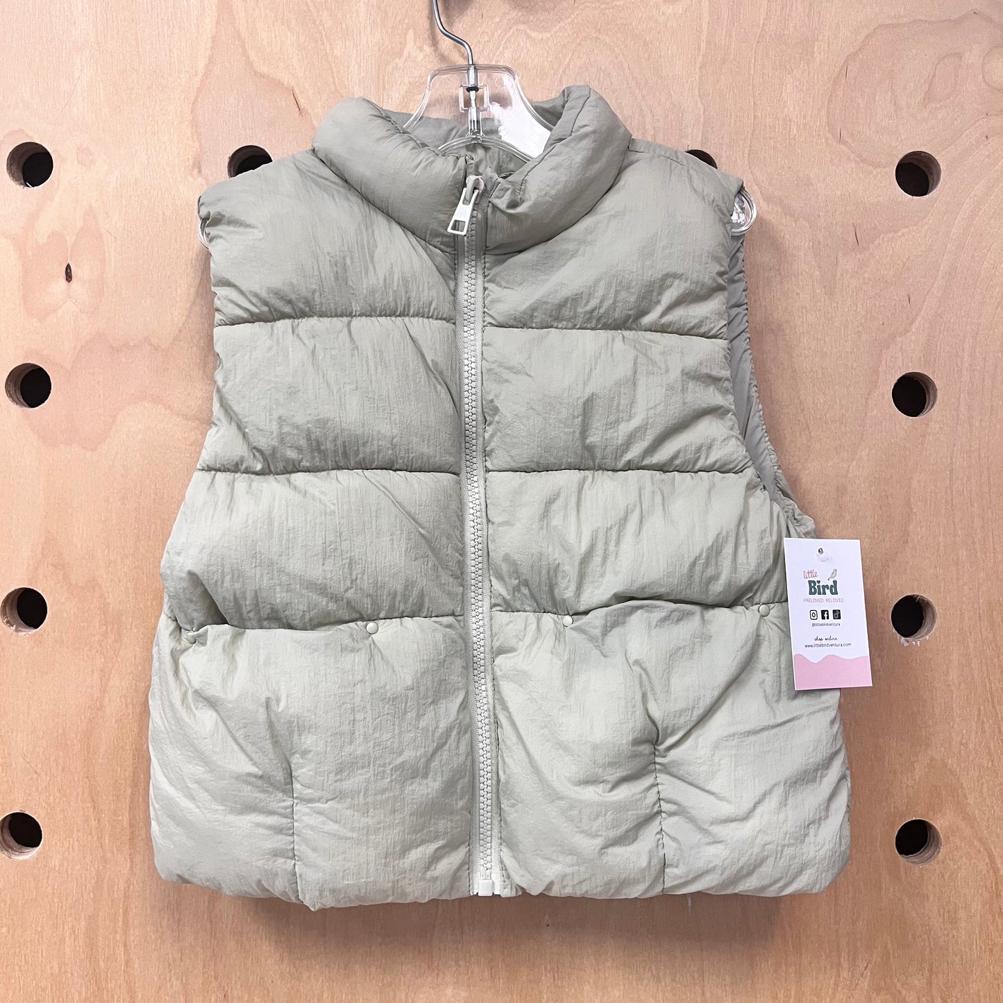 Seafoam Puffer Vest