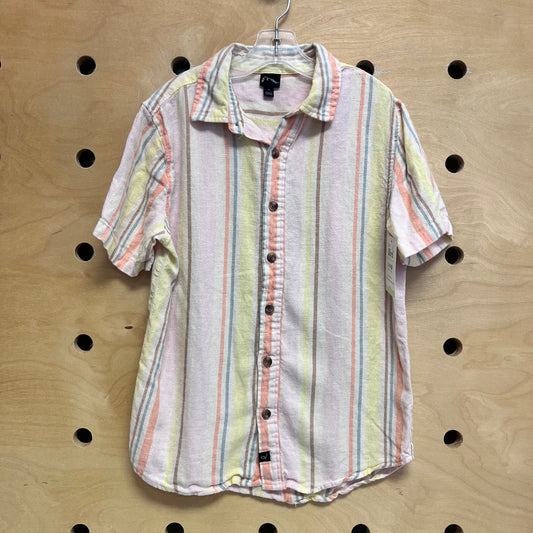 Pastels Striped Button Up