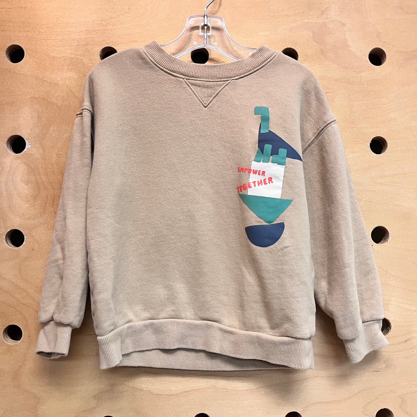Tan 'Empower Together' Pullover
