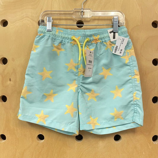 Blue & Yellow Stars Swim Trunks NEW!