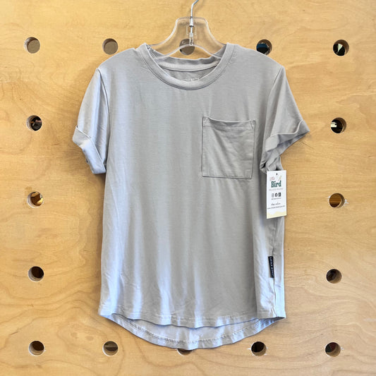 Grey Pocket Tee