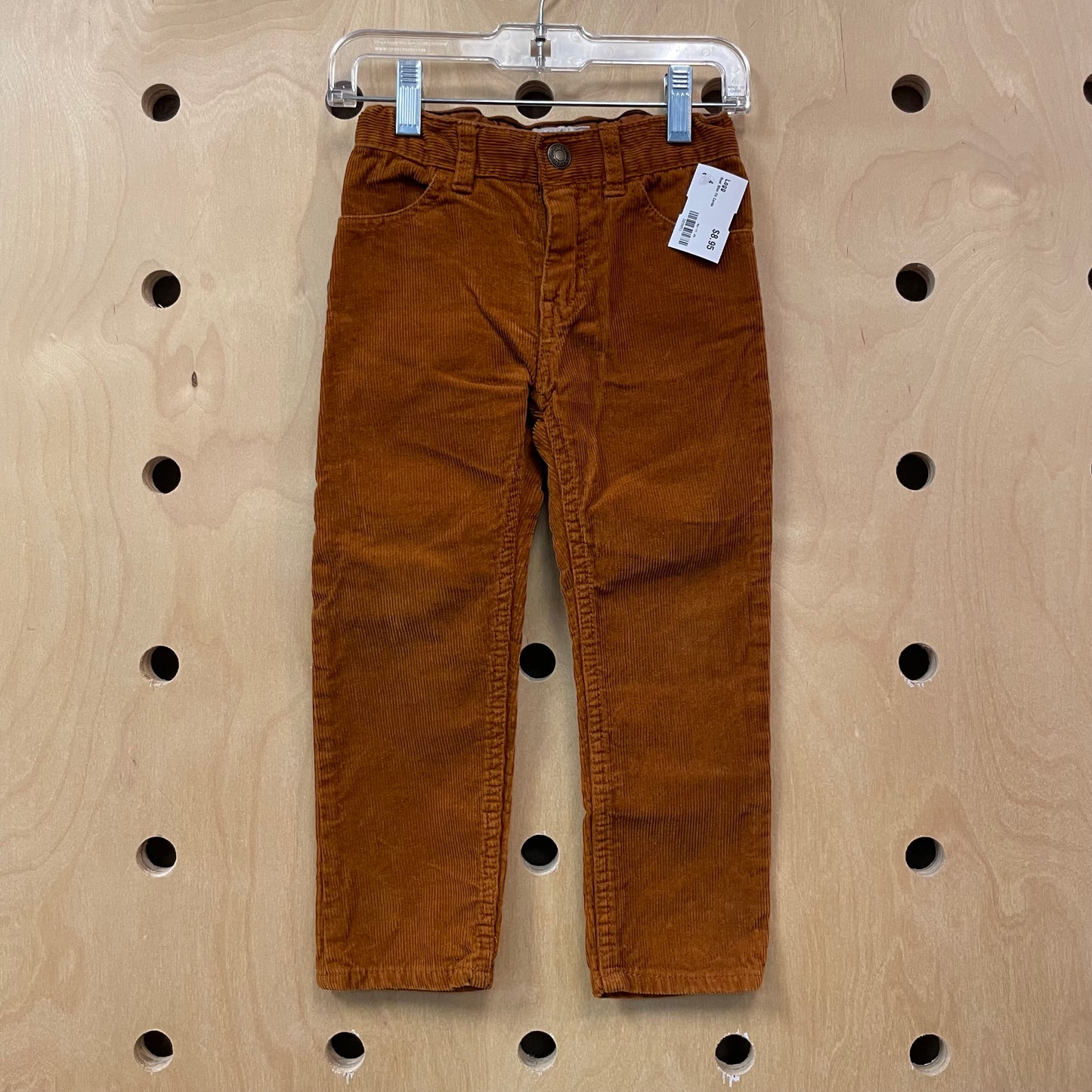Rust Slim Fit Cords
