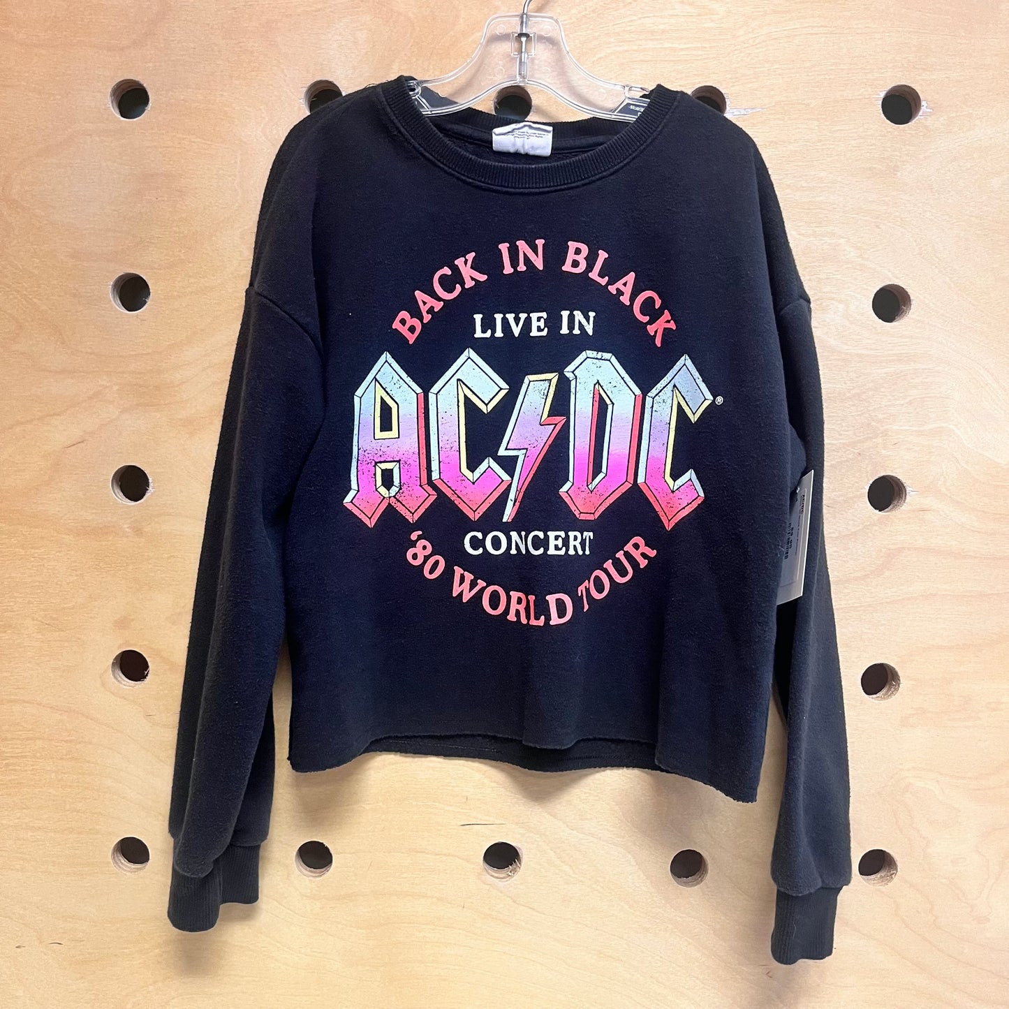 Black '80 World Tour Pullover