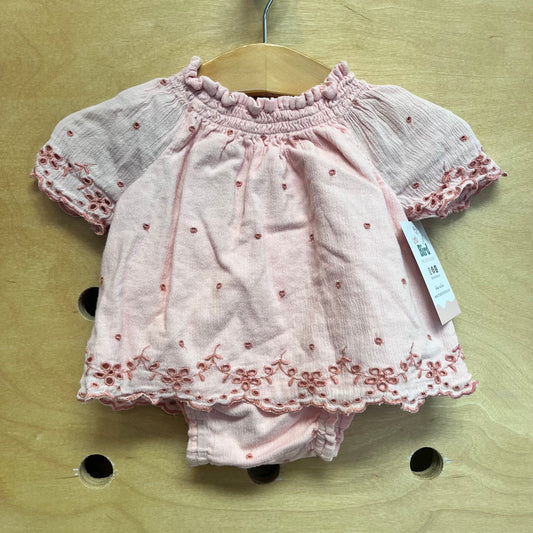 Pink Eyelet Outfit
