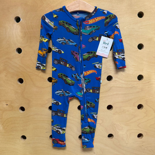 Blue Bamboo Hot Wheels Zippy